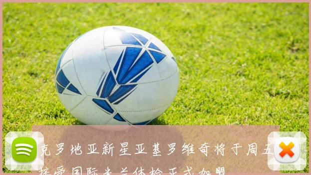 克罗地亚新星亚基罗维奇将于周五接受国际米兰体检正式加盟